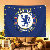 2025 New Chelsea Football Club Wall Decor Hanging Tapestry Home Bedroom Living Room Decoration Wall Decor